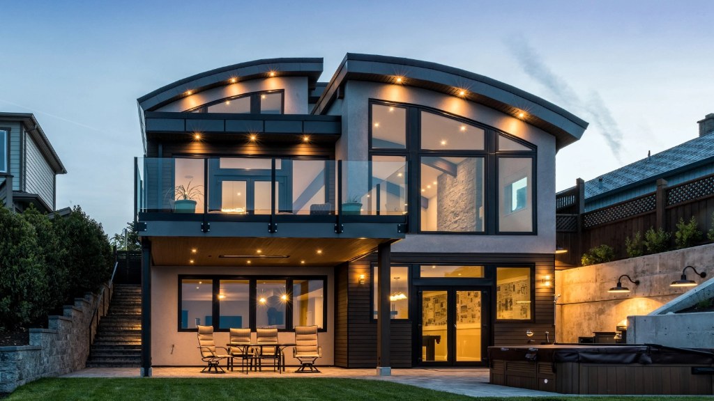 Modern custom home