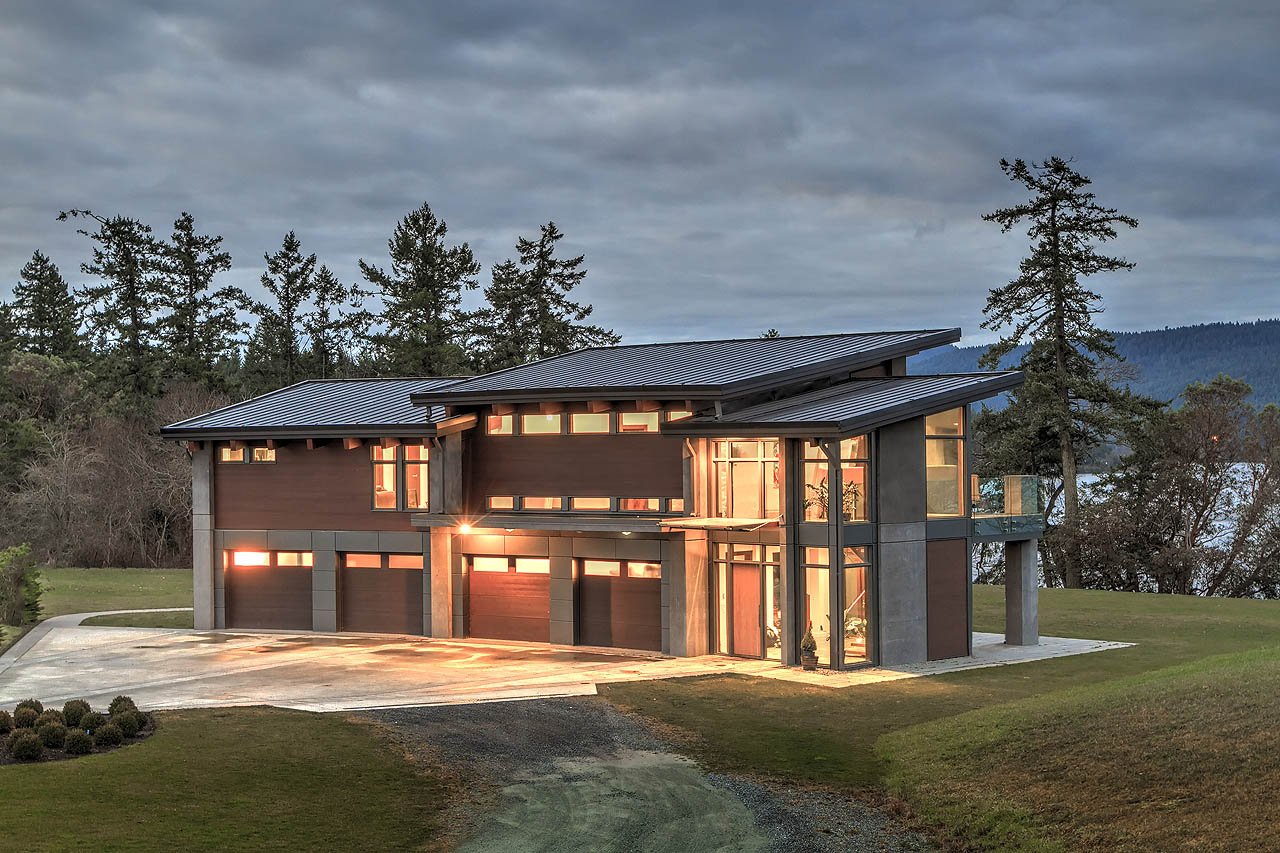 Completed custom residence